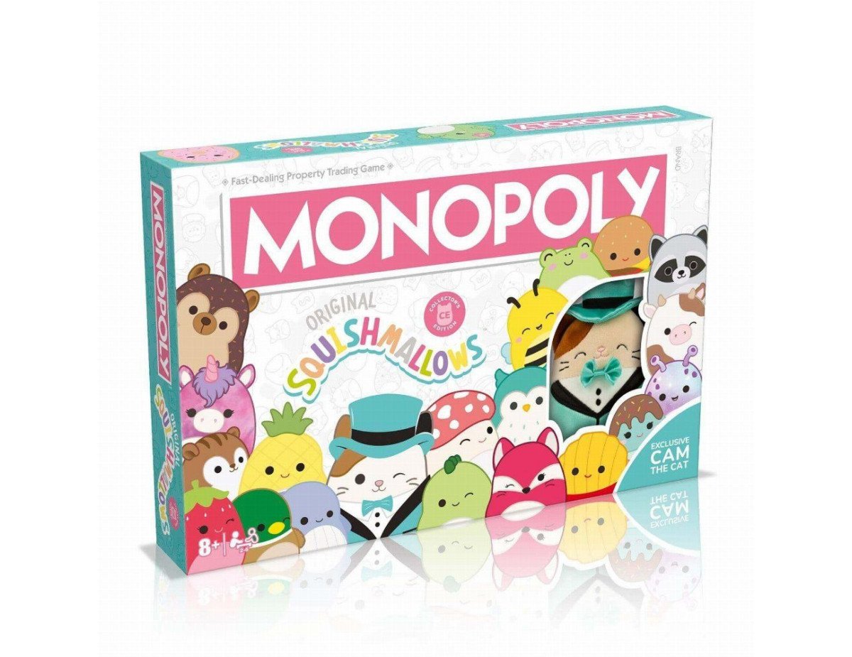 Winning Moves: Monopoly - Original Squishmallows (Collectors Edition) (English Language) (WM04179-EN1-6)