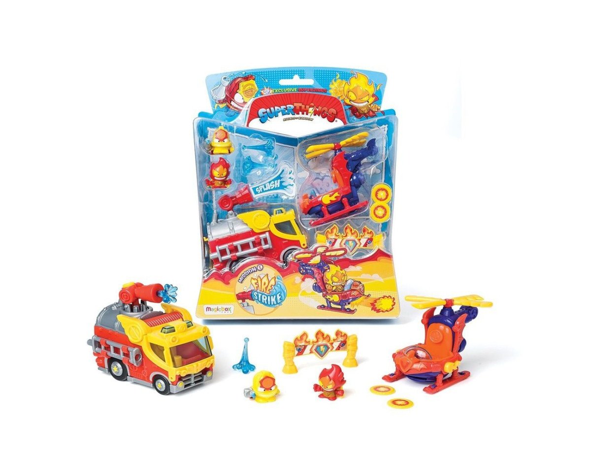 AS Superzings: Rivals of Kaboom - Mission 5 Fire Strike Playset (Random) (1013-61220)