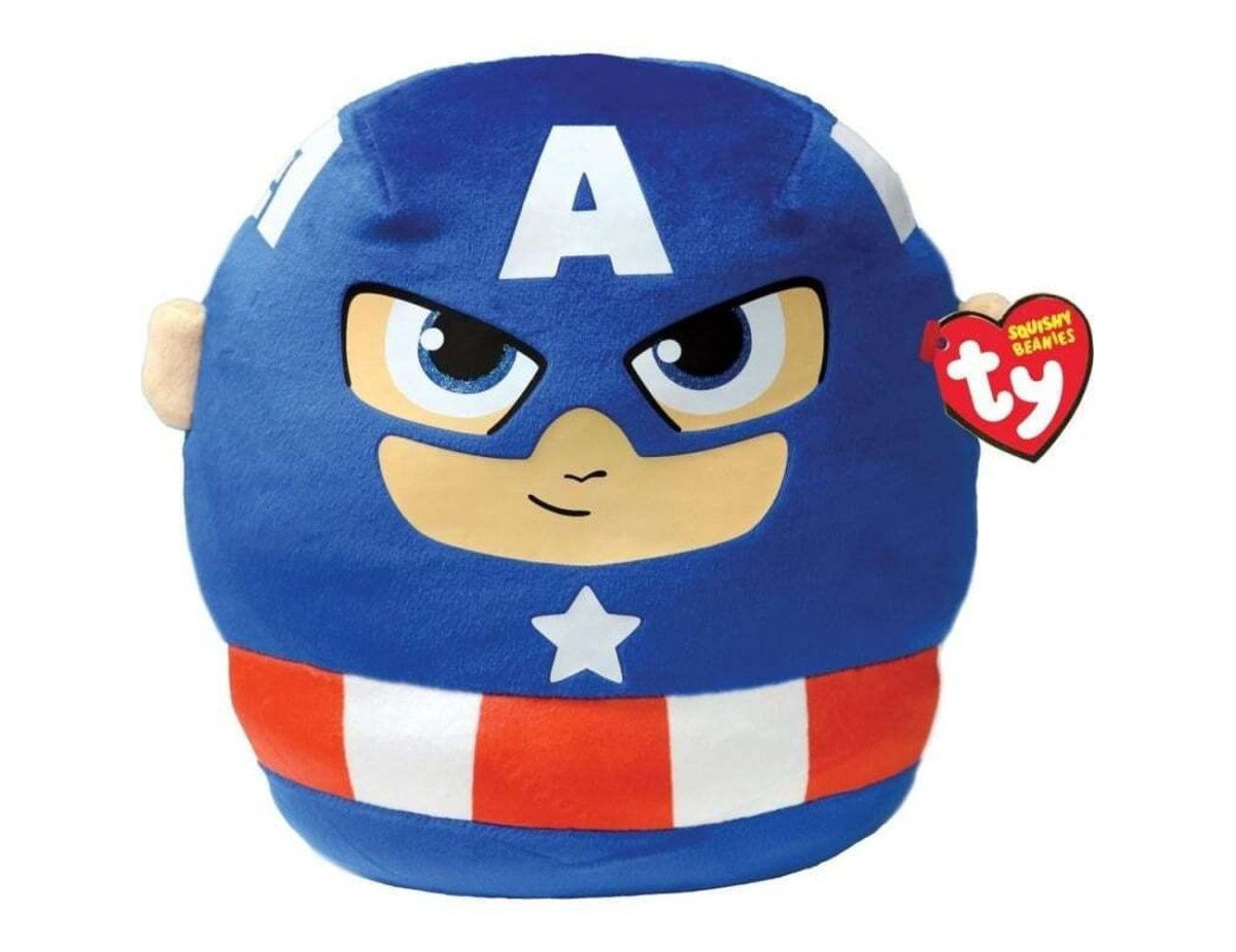 AS TY Squishy Beanies: Marvel - Captain America 30cm (1607-39355)