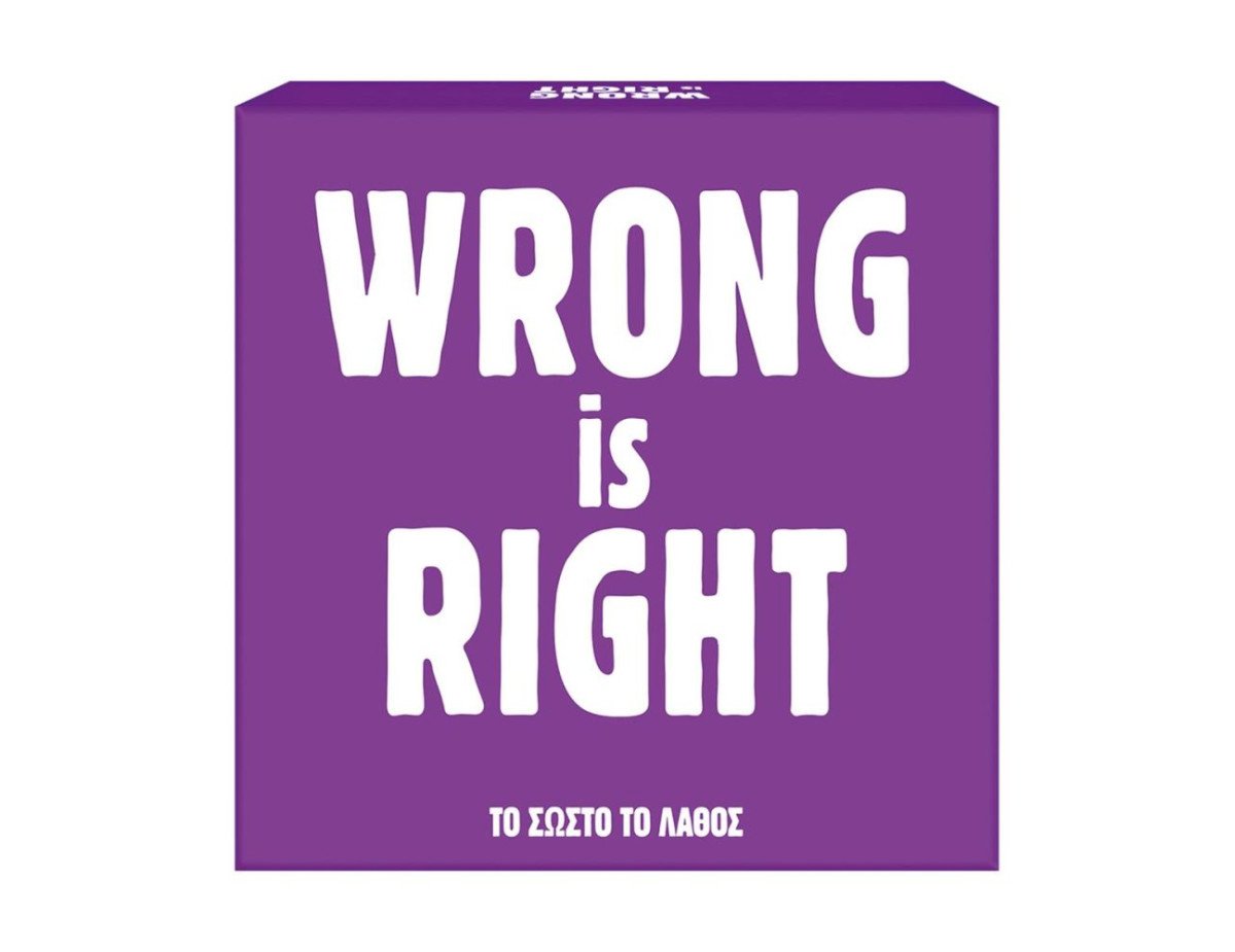 AS Επιτραπέζιο - Wrong Is Right (Greek Language) (1040-24801)