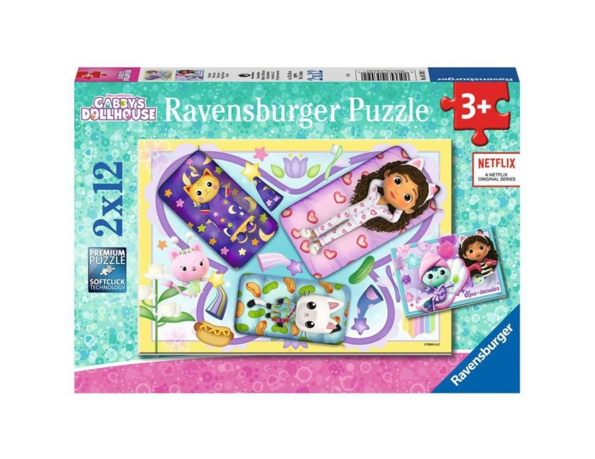 Ravensburger Puzzle: Gabbys Dollhouse (2x12pcs) (5709)