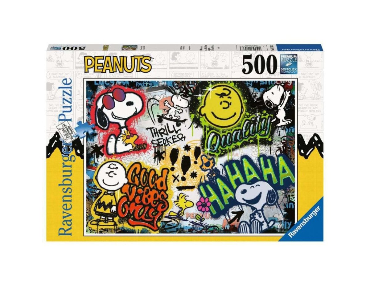 Ravensburger Puzzle: Peanuts  Snoopy Graffiti (500pcs) (17538)