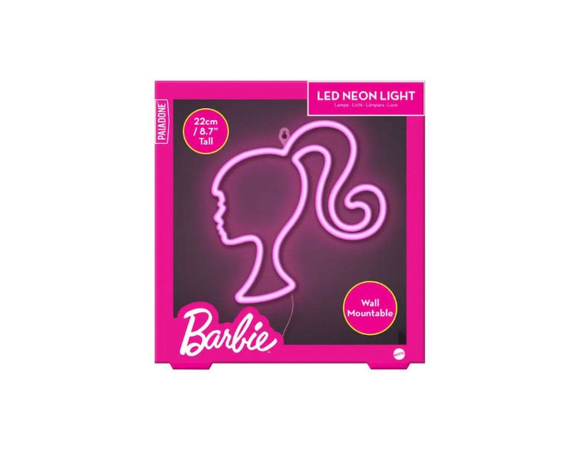 Paladone: Barbie - Wall Mountable LED Neon Light (PP12620BRVN)