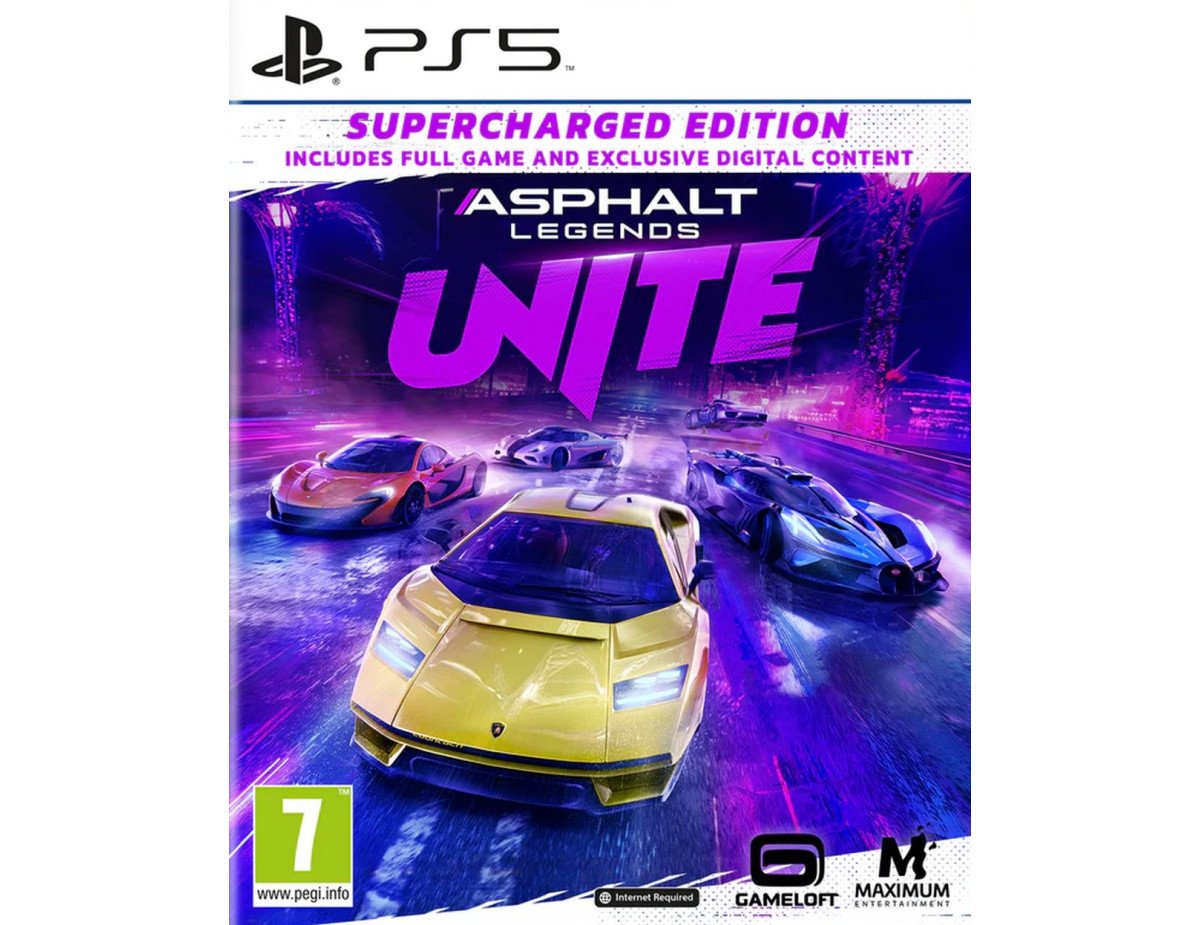 PS5 Asphalt Legends Unite: Supercharged Edition