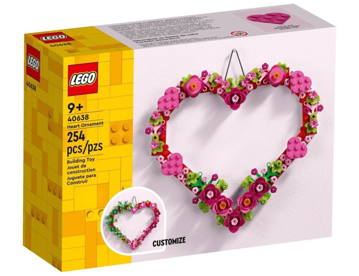 LEGO® Heart Ornament (40638)