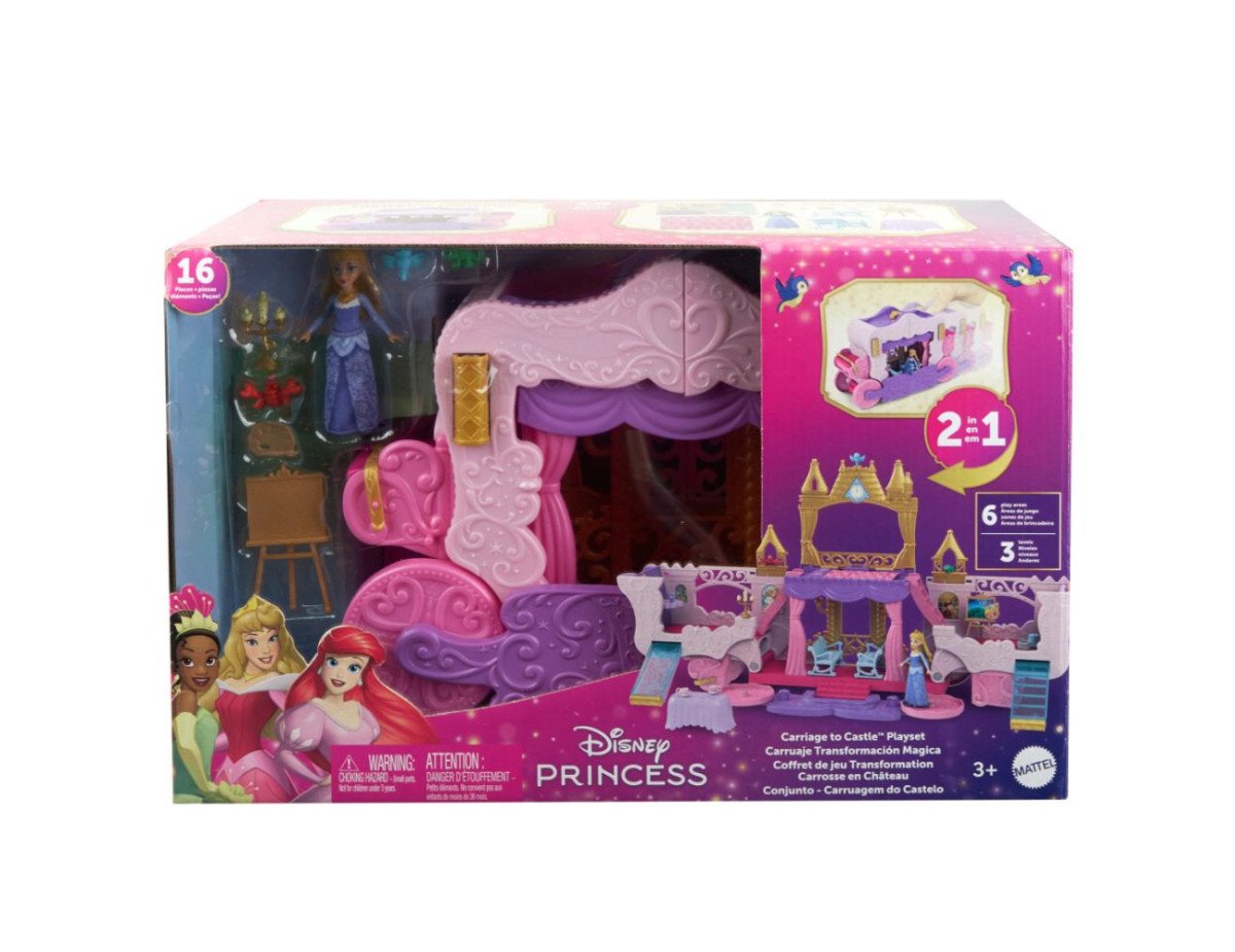 Mattel Disney: Princess - Carriage to Castle Playset (HWX17)