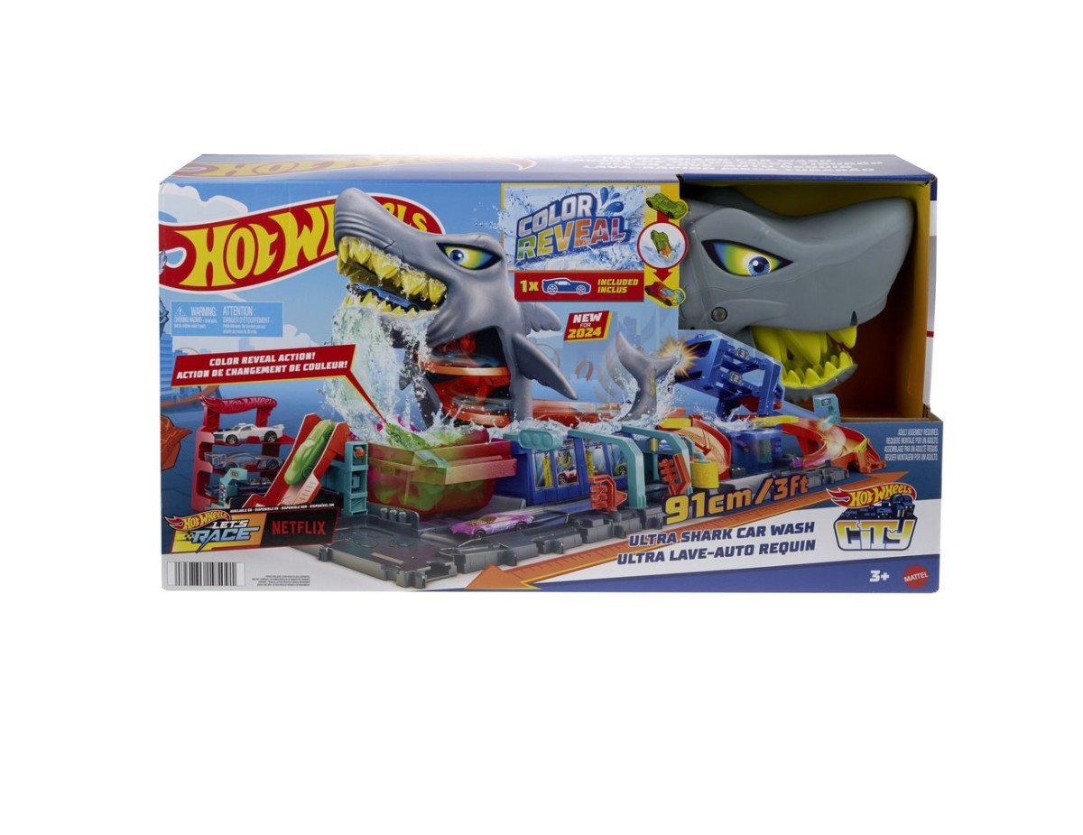 Mattel Hot Wheels: City - Ultra Shark Car Wash (HTN82)