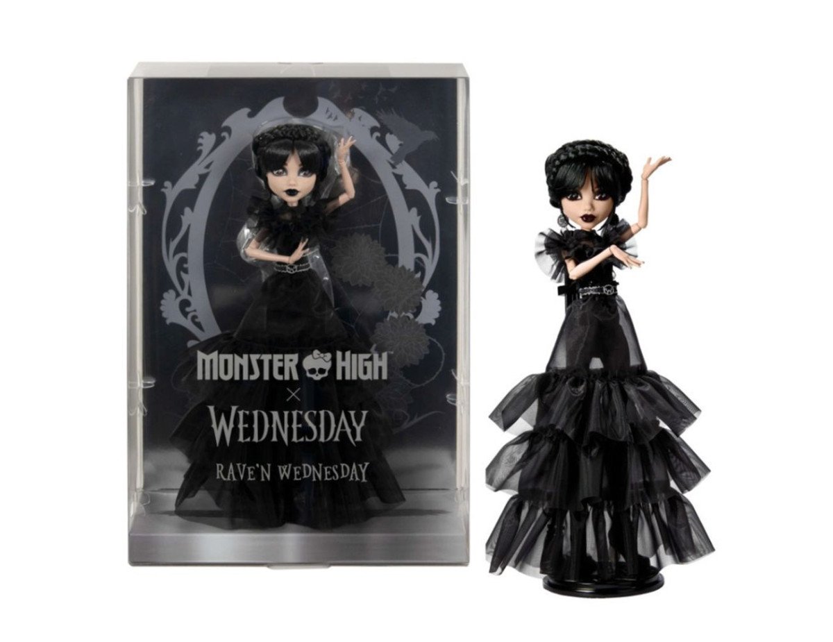 Mattel Monster High X Wednesday - Ravens Wednesday (HXJ03)