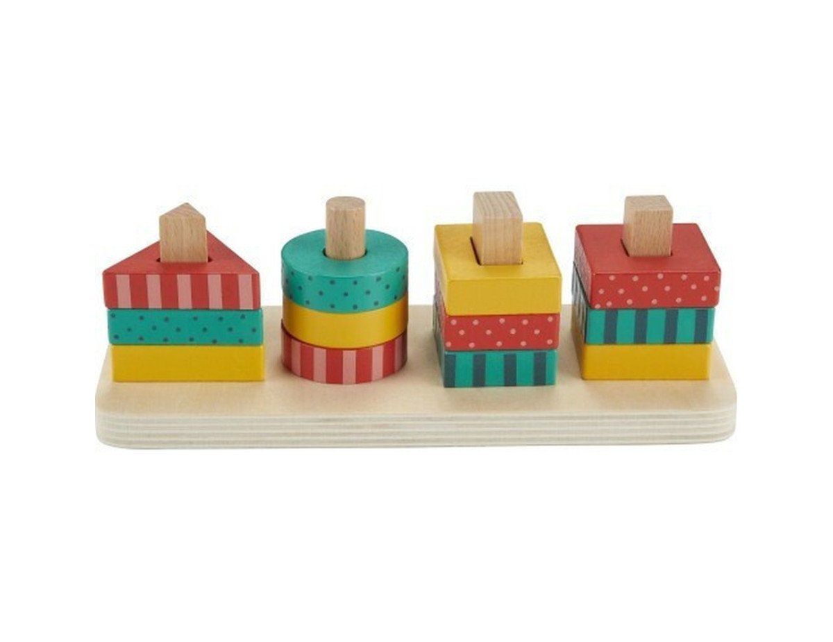 Fisher-Price: Wooden Shape Stacker (HXV05)