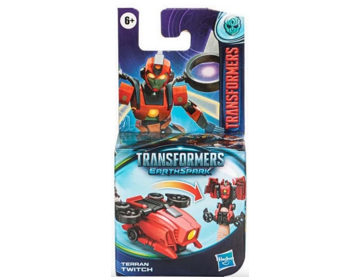 Hasbro Transformers: Earthspark Tacticon - Terran Twitch Action Figure (F8659)