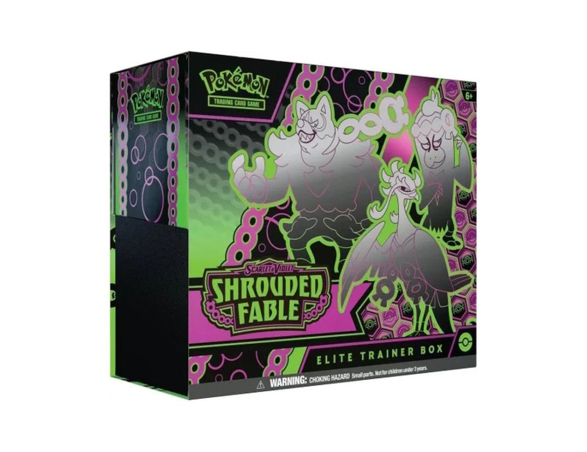 Pokemon TCG: Scarlet  Violet Shrouded Fable -  Elite Trainer Box (POK858536)