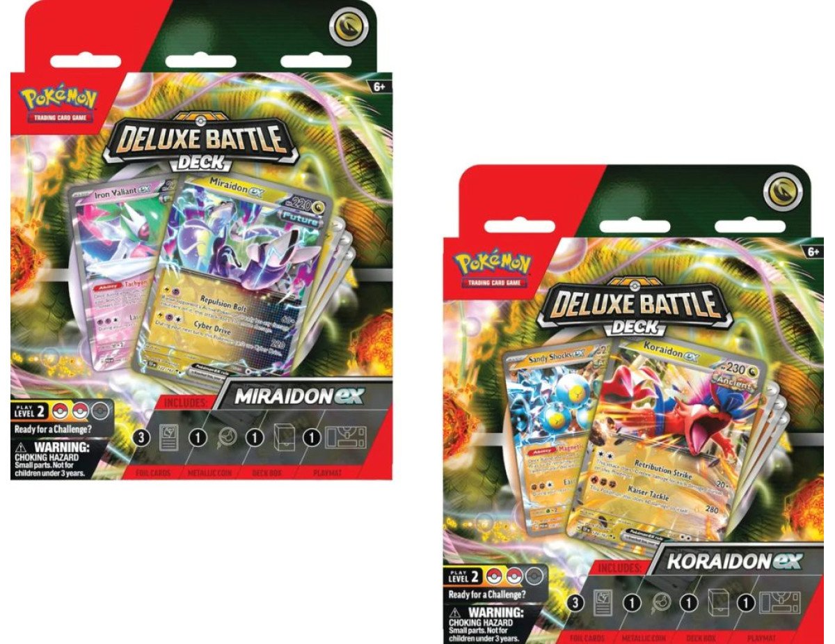 Pokemon TCG: Deluxe Battle Deck - KoraidonEX/MiraidonEX (Random) (POK858307)