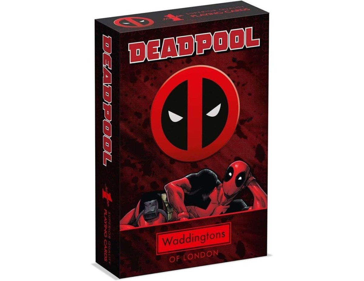 Winning Moves: Waddingtons No.1 - Deadpool Playing Cards (WM04686-EN1)