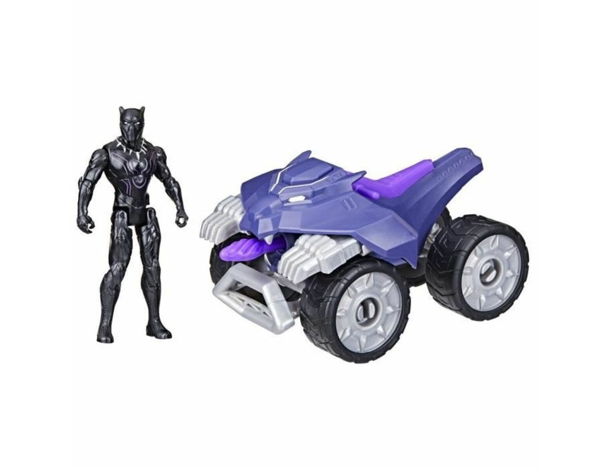 Hasbro Marvel: Avengers -Black Panther 4In Figure Vehicle (F9328)