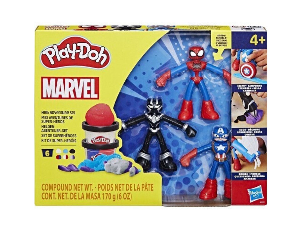 Hasbro Play-Doh: Marvel - Hero Adventure Set (G0333)