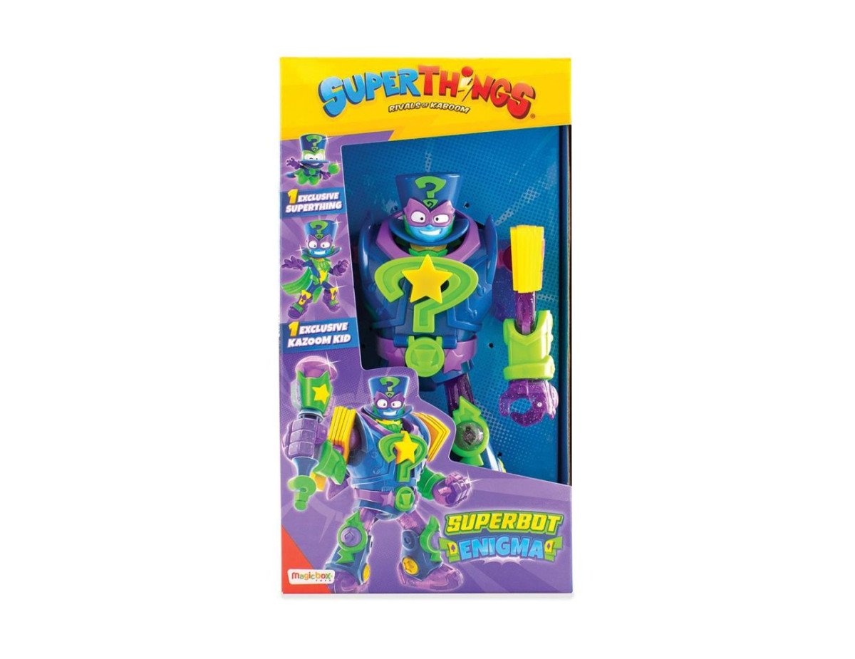 AS Superthings: Rivals of Kaboom - Superbot Enigma Action Figure (1013-62118)