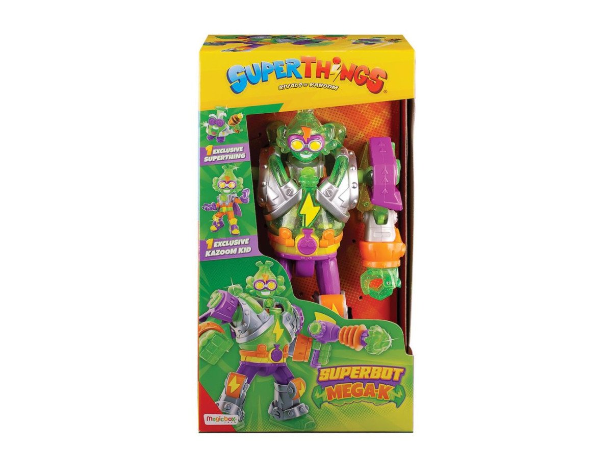 AS Superthings: Rivals of Kaboom - Superbot Mega-K Action Figure (1013-62119)