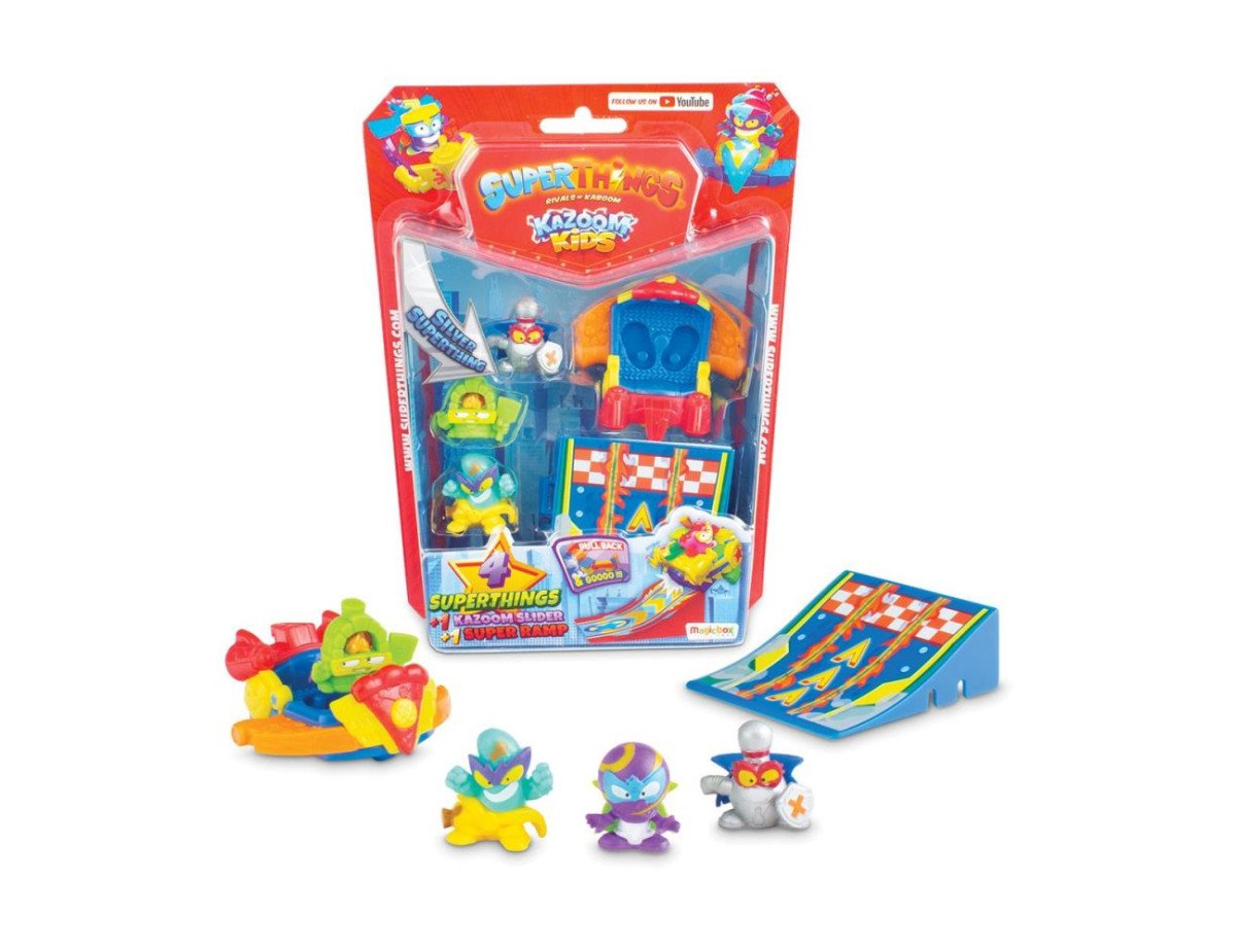 AS Superthings: Rivals of Kaboom -  Kazoom Kids 4 Superthings Blister (1013-61606)