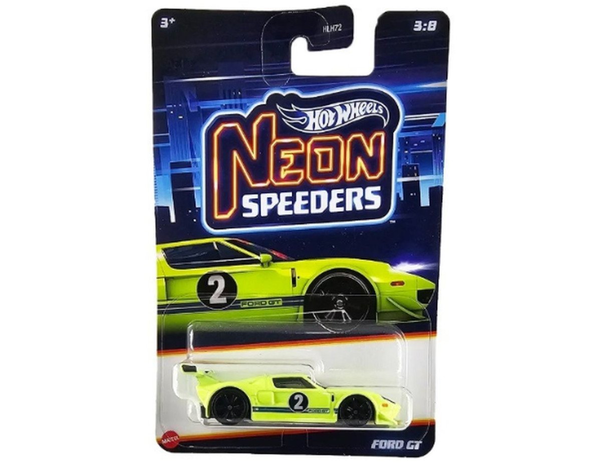 Mattel Hot Wheels: Neon Speeders - Ford GT (HRW77)