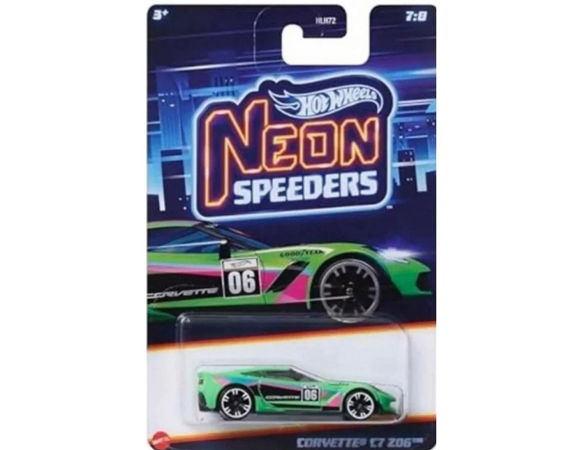 Mattel Hot Wheels: Neon Speeders - Corvette C7 Z06 (HRW81)