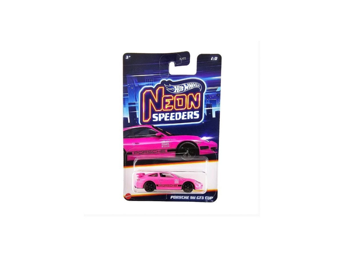 Mattel Hot Wheels: Neon Speeders - Porsche 911 GT3 Cup (HRW75)