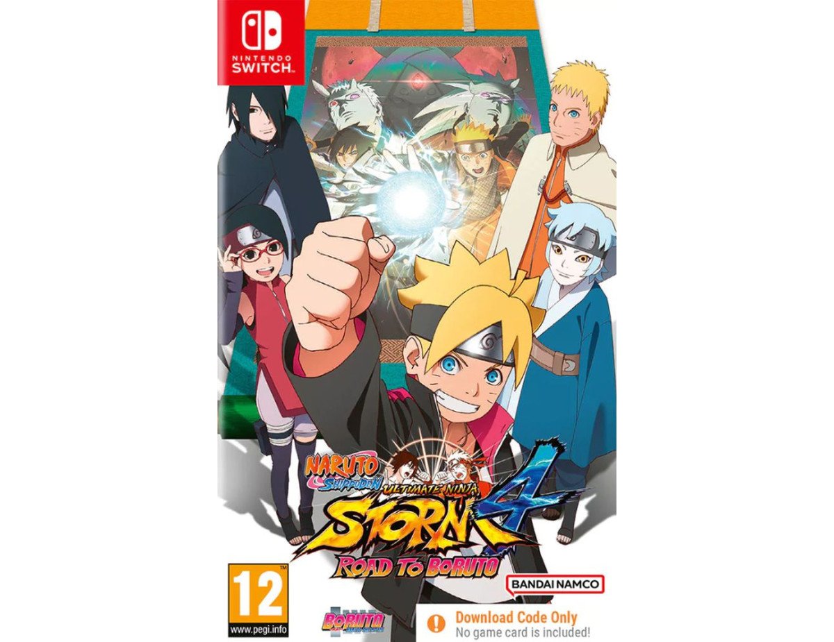 NSW Naruto Shippuden Ultimate Ninja Storm 4: Road To Boruto (Code in a Box)