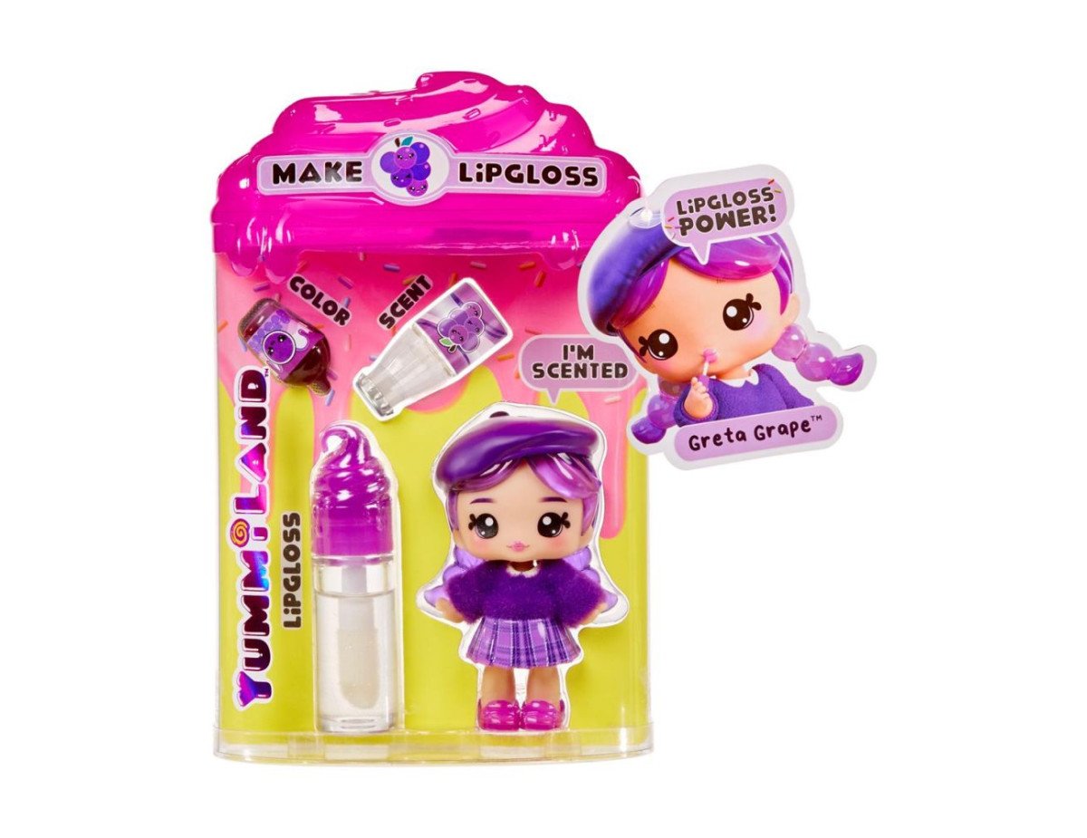 MGA Yummiland: Lipgloss Power - Greta Grape Doll (120773)