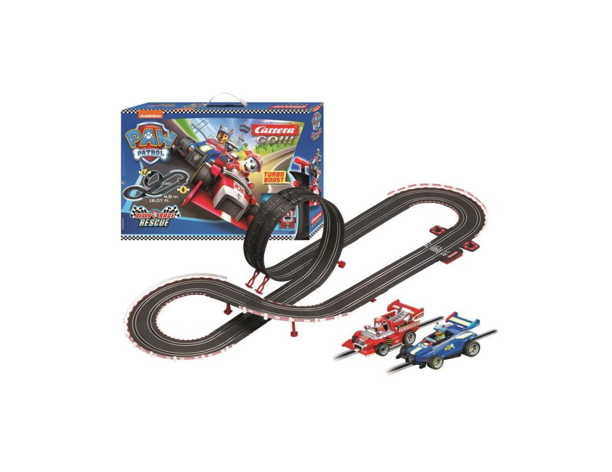 Carrera GO!!! Set: PAW Patrol - Ready Race Rescue - 1:43 Slot Racing System (20062535)