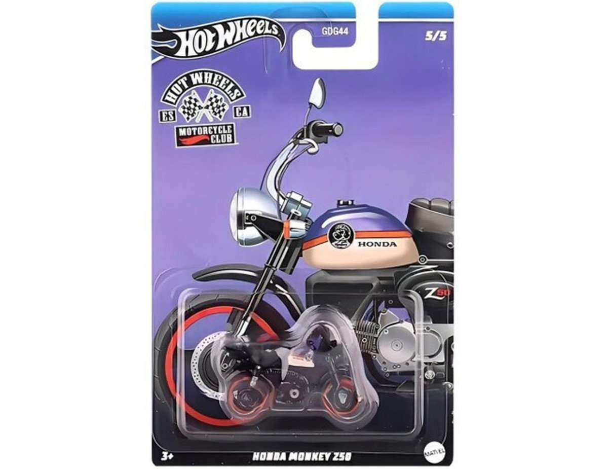 Mattel Hot Wheels: Motorcycle Club - Honda Monkey Z50 (HRR94)