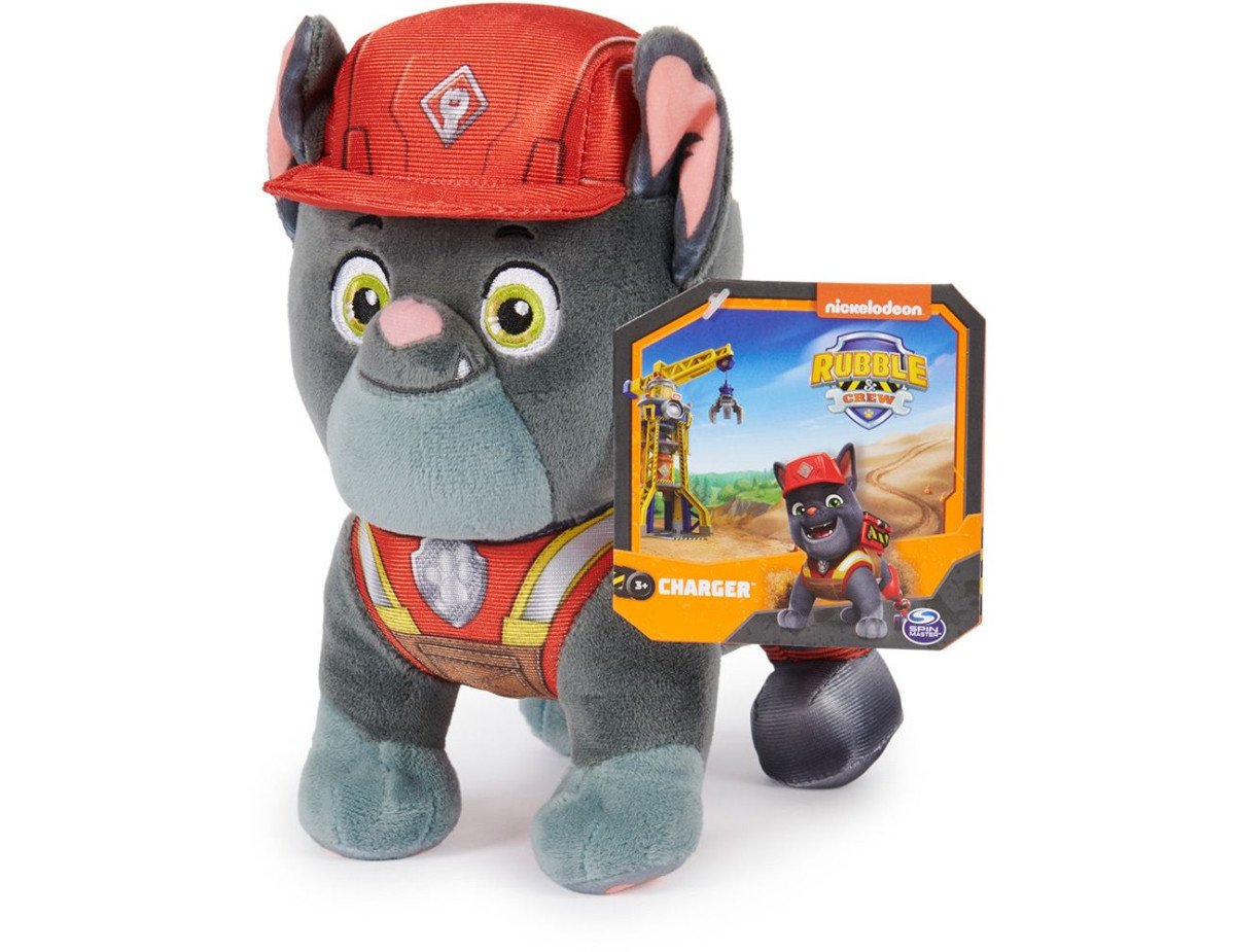 Spin Master Paw Patrol: Rubble  Crew - Charger Plush (20147381)