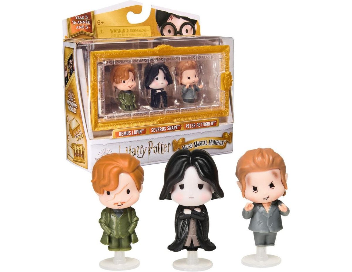 Spin Master Harry Potter: Micro Magical Moments - Remus Lupin/Severus Snape/Peter Pettigrew Figure Set (6069444)