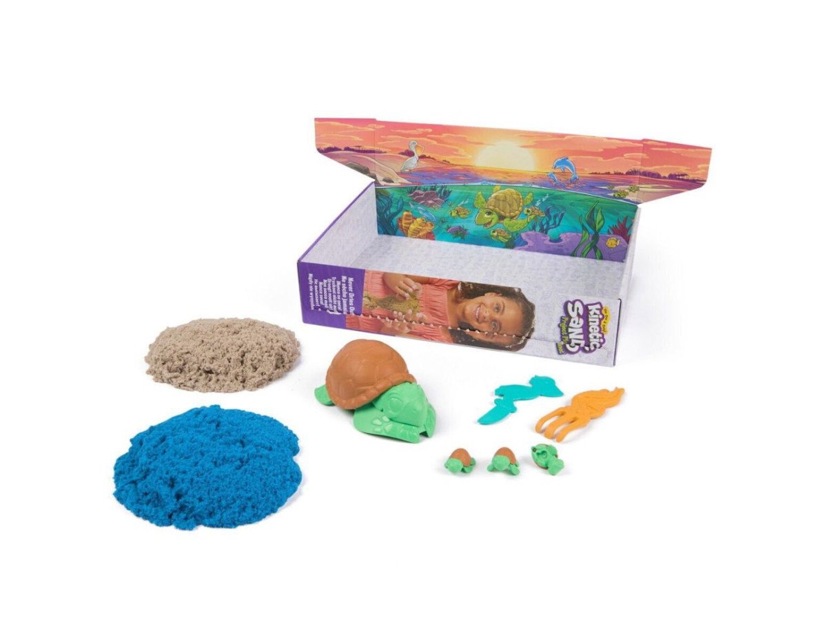 Spin Master Kinetic Sand: The One  Only Project Planet - Turtle Beach (6069781)