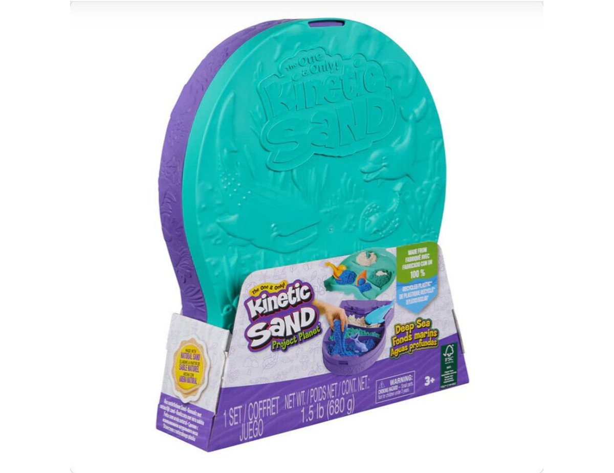 Spin Master Kinetic Sand: The One  Only Project Planet - Deep Sea (6069782)