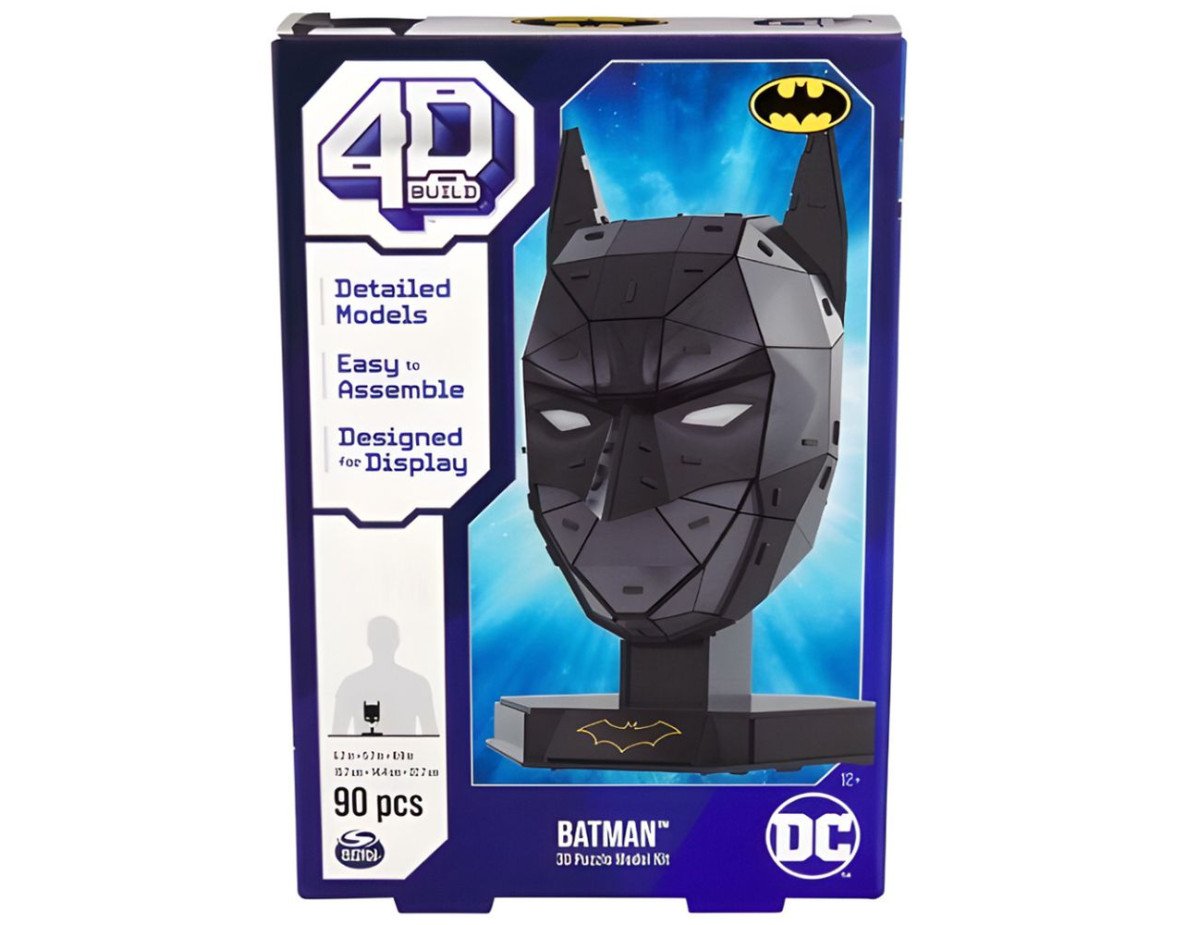 Spin Master 4D Build DC: Batman - Mask 3D Puzzle Model Kit (6070176)