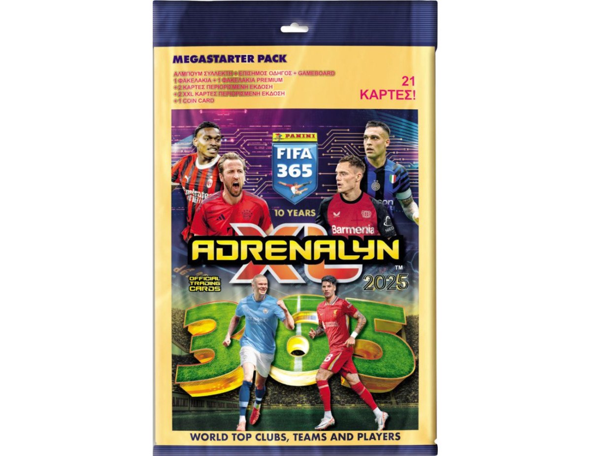 Panini Fifa 365: Adrenalyn XL 2025 - Mega Starter Pack