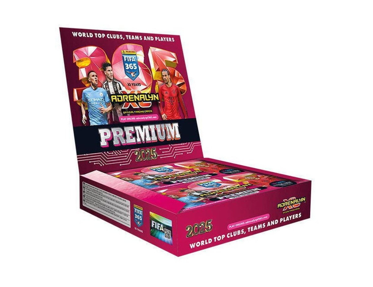 Panini Fifa 365: Adrenalyn XL 2025 - Premium Display Cards (10pcs)