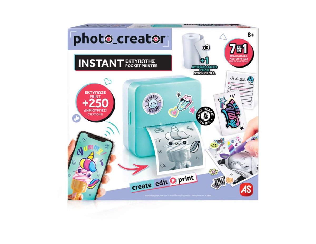 AS Photo Creator - Instant Pocket Printer (1863-70607)