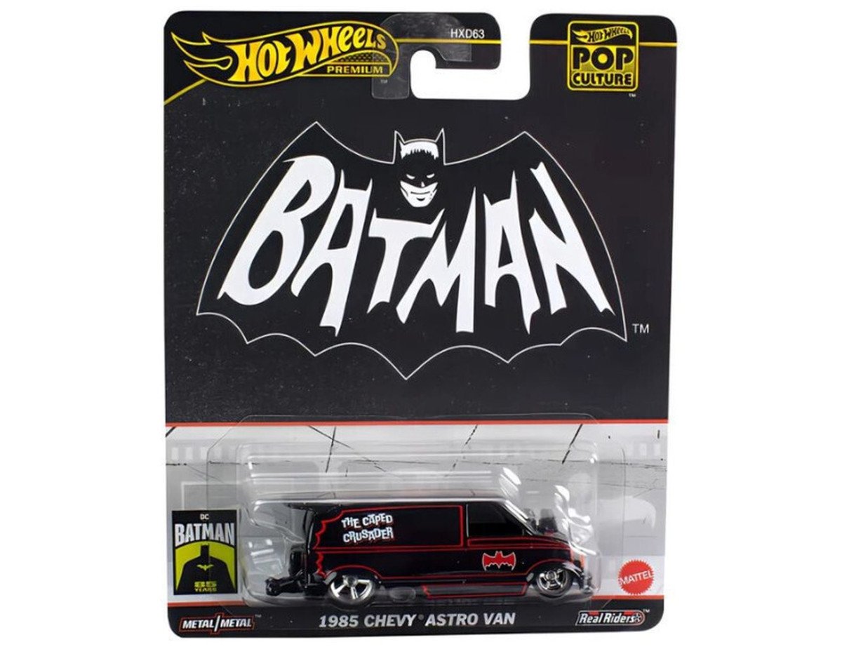 Mattel Hot Wheels Premium® Pop Culture: Batman - 1985 Chevy Astro Van (HVJ48)