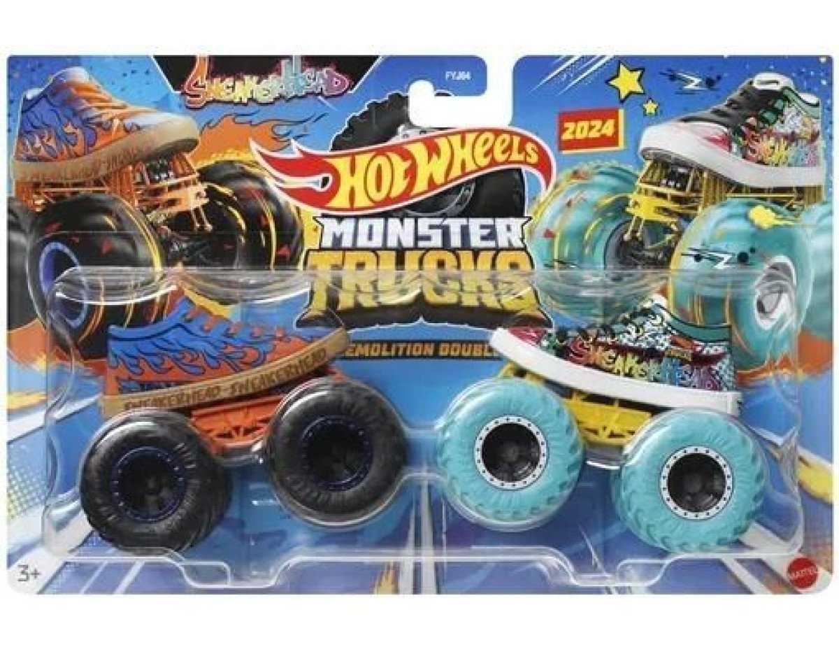 Mattel Hot Wheels Monster Trucks: Demolition Doubles - Sneakerhead (HWN51)