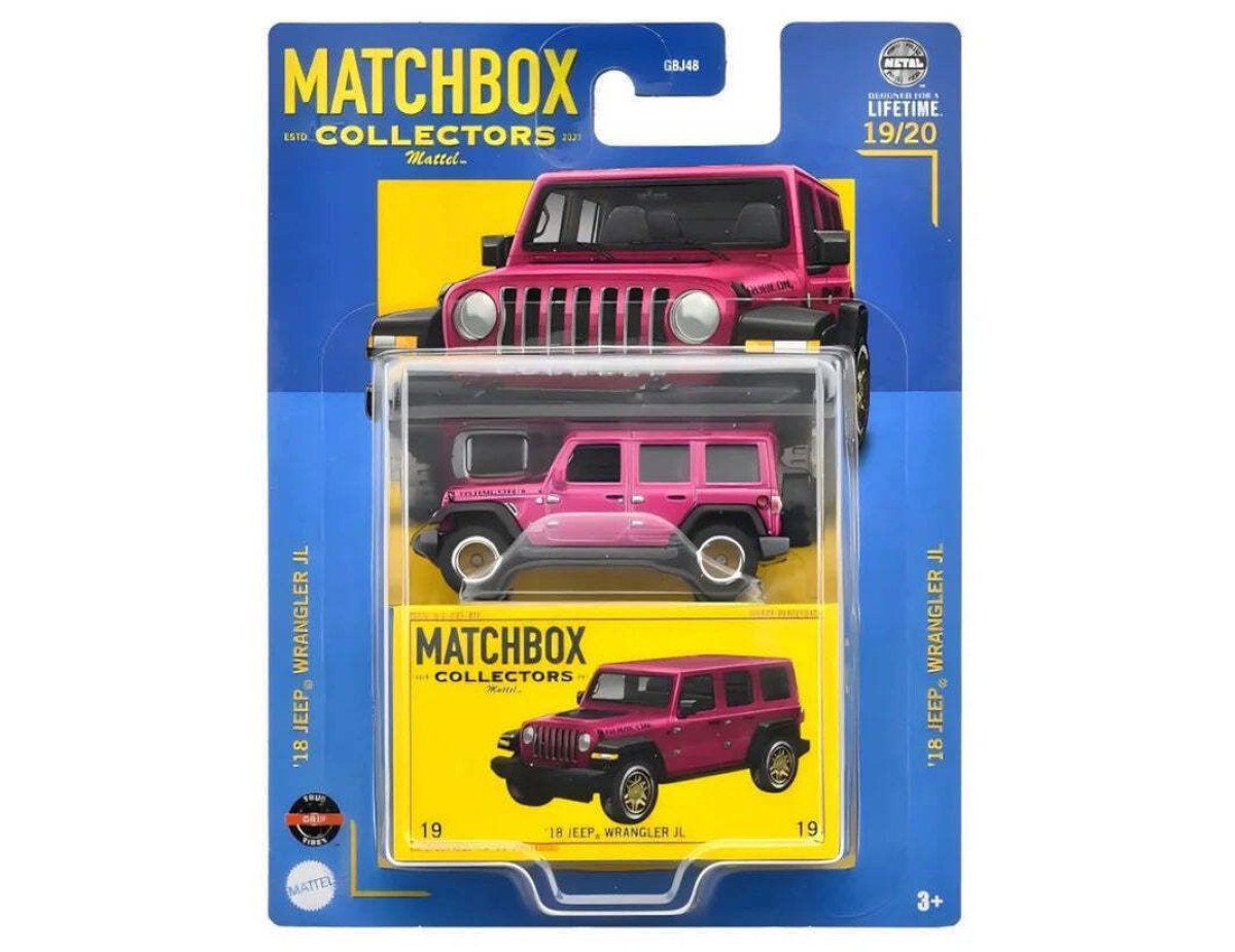 Mattel Matchbox: Collectors - 18 Jeep Wrangler JL (HVW24)