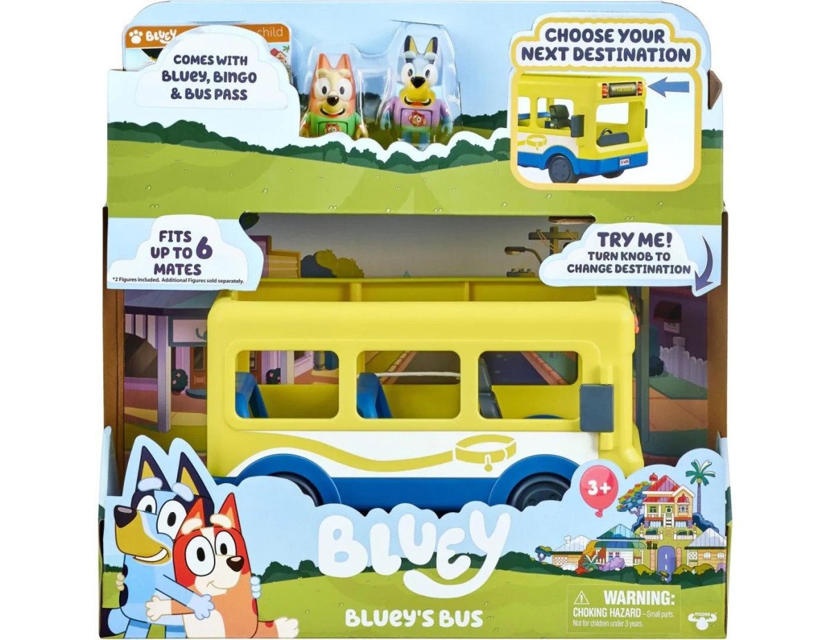 Giochi Preziosi Bluey - Blueys Bus Vehicle (BLY39010)