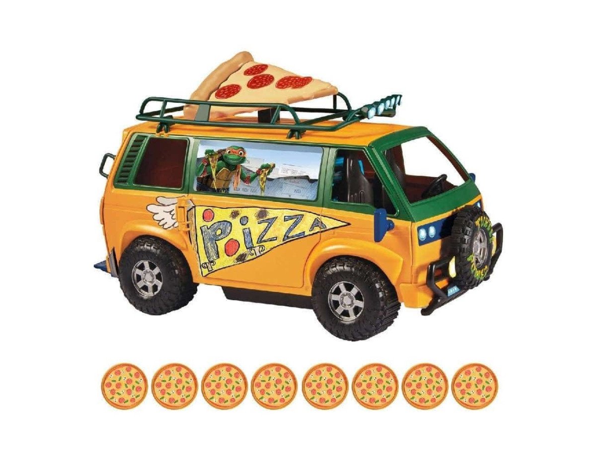 Giochi Preziosi Teenage Mutant Ninja Turtles: Mutant Mayhem - Pizzafire Van Vehicle (TU804000)