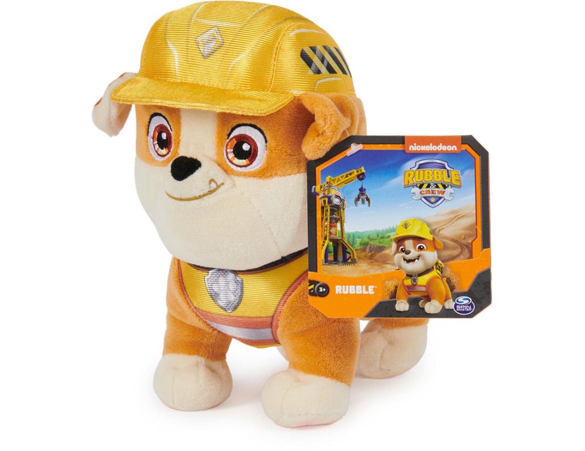 Spin Master Paw Patrol: Rubble  Crew - Rubble Plush (20147384)