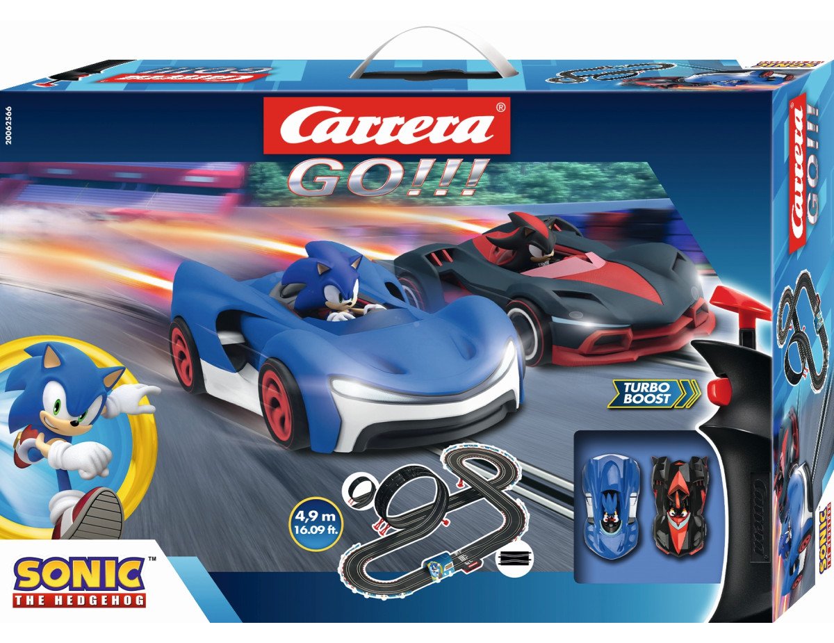 Carrera GO!!! Set: Sonic the Hedgehog 4.9 - 1:43 Slot Racing System (20062566)