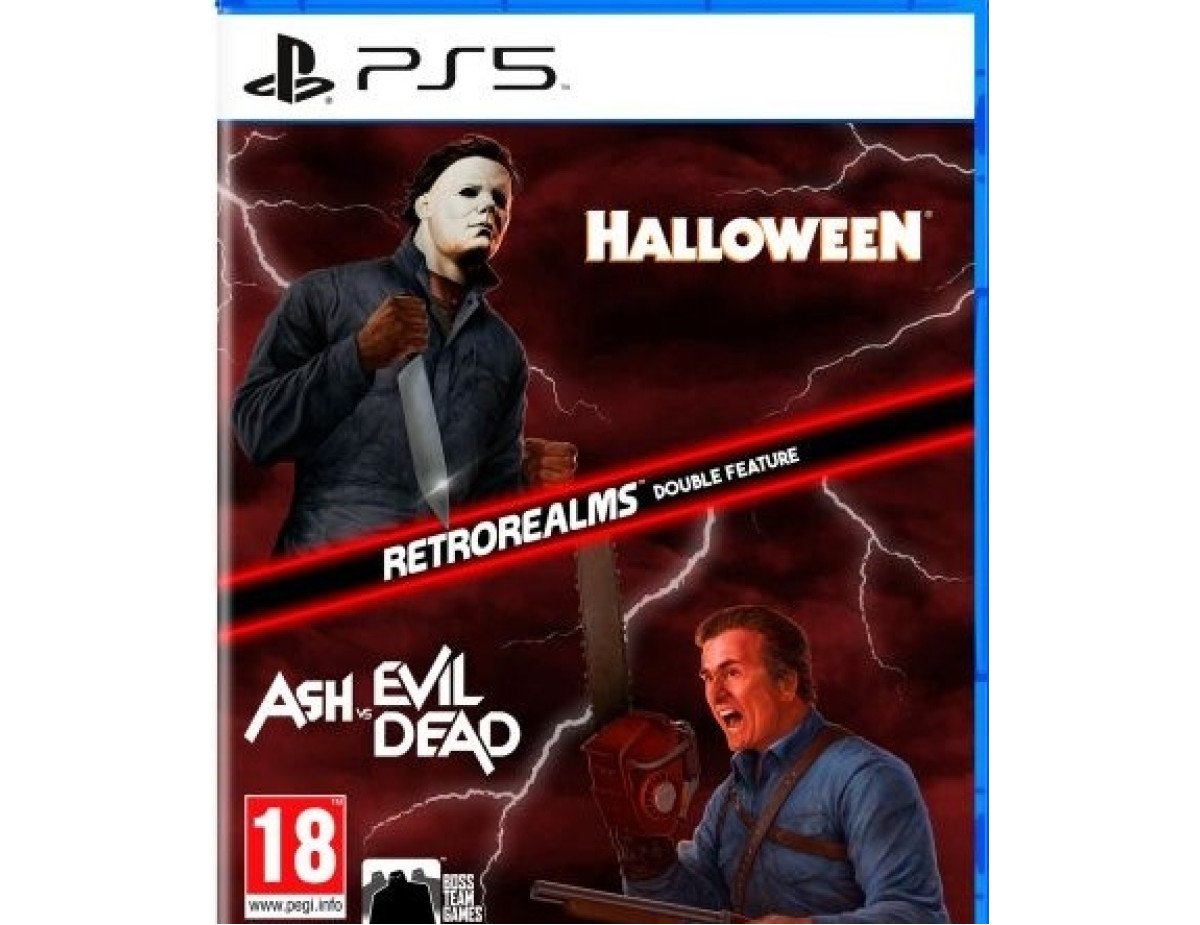 PS5 Halloween and Ash vs Evil Dead Retro Realms Double Feature