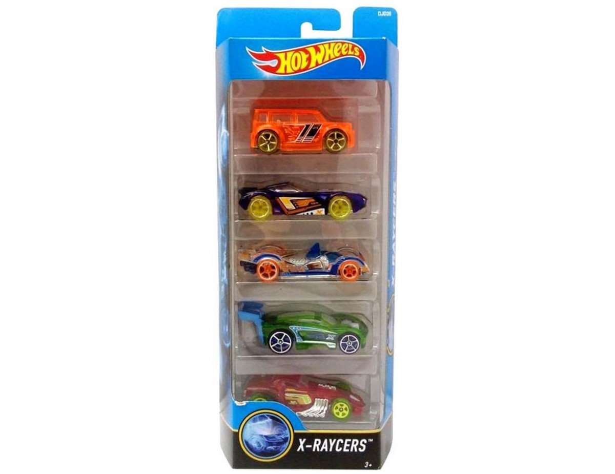 Mattel Hot Wheels - X-Raycers (Set Of 5) (JBJ74)