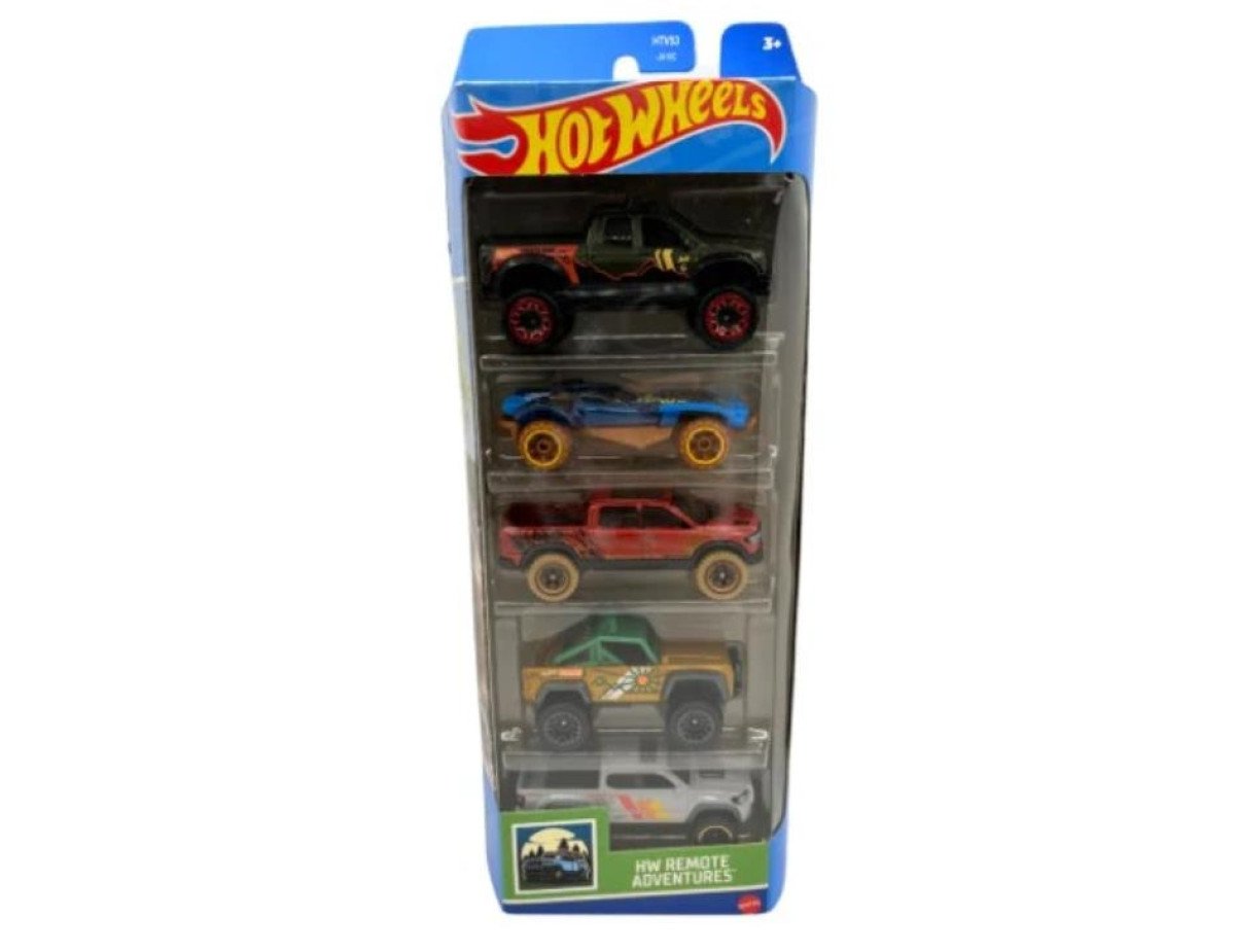 Mattel Hot Wheels - HW Remote Adventures (Set Of 5) (HTV53)