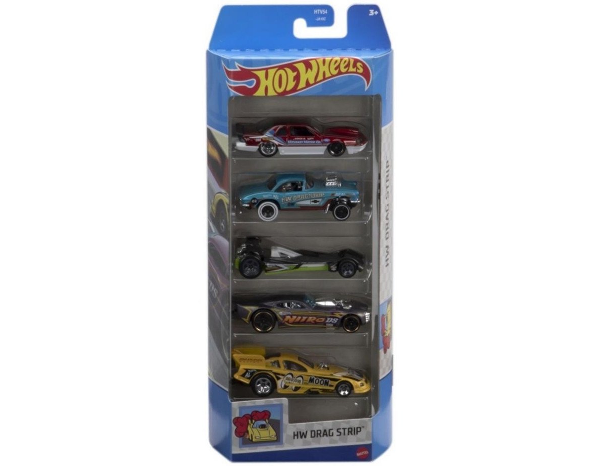 Mattel Hot Wheels - HW Drag Strip (Set Of 5) (HTV54)