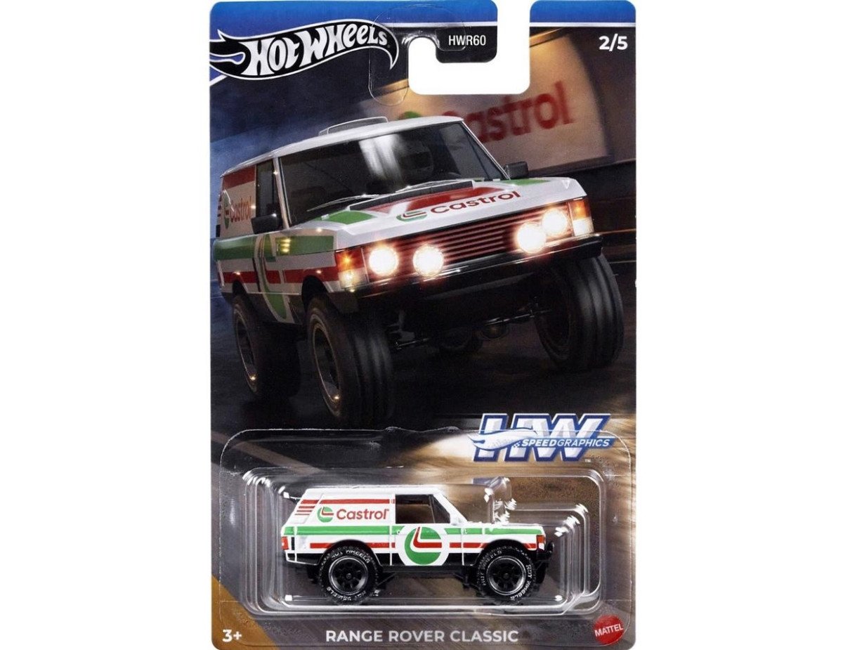 Mattel Hot Wheels: Speed Graphics - Range Rover Classic (HRT08)