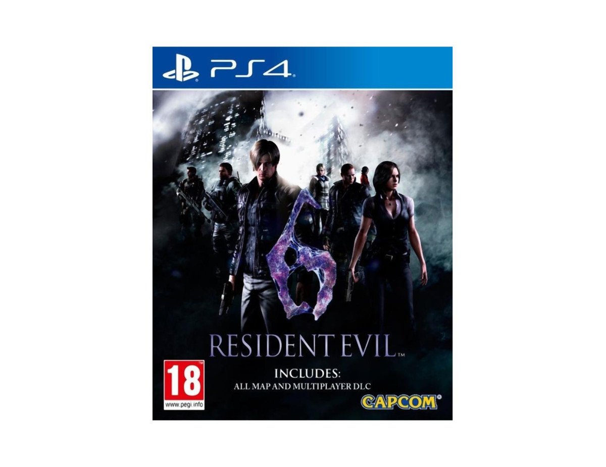 PS4 RESIDENT EVIL 6 (INCLUDES: ALL MAP AND MULTIPLAYER DLC)